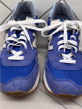 New Balance 574 Picnic pack Blue and White
